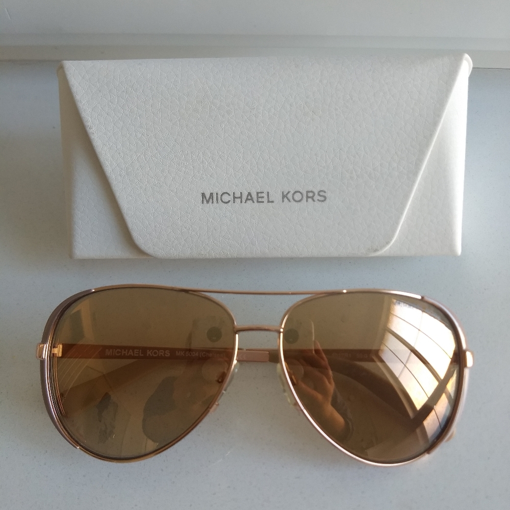 🌞 Michael kors aviator sunglasses mk5004